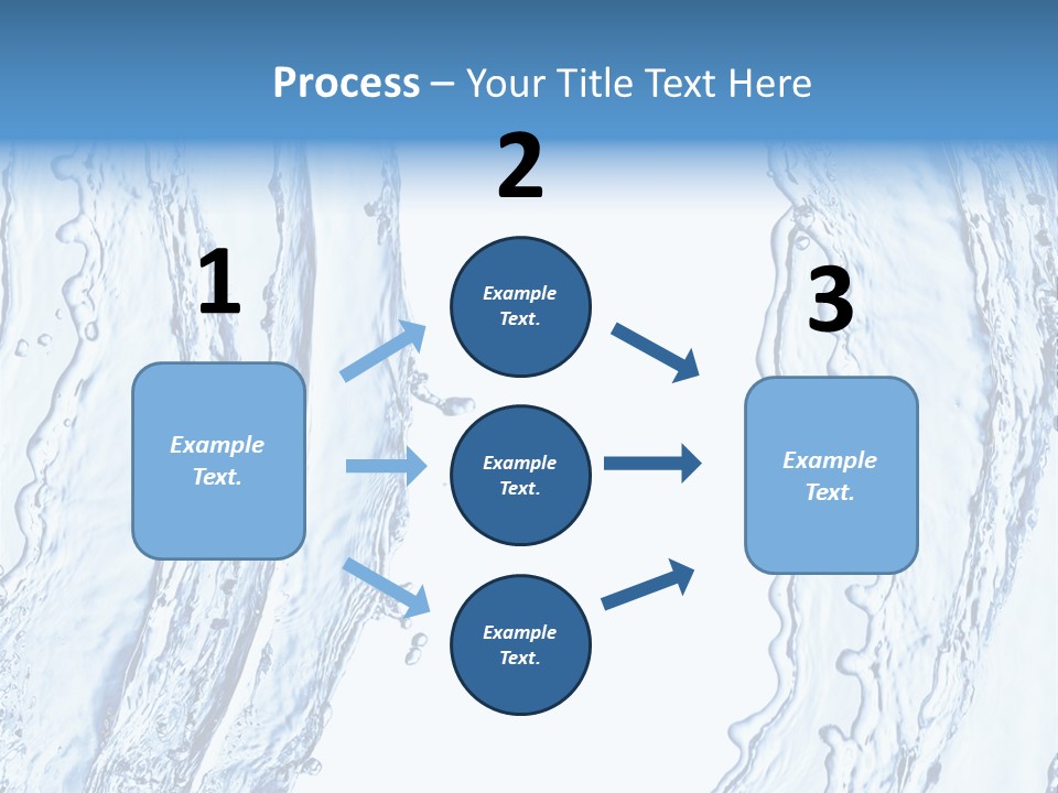 Fluid Nature Wash PowerPoint Template