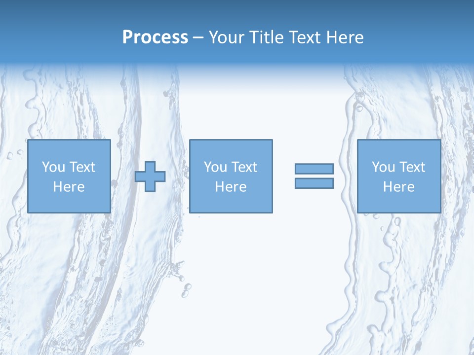 Fluid Nature Wash PowerPoint Template