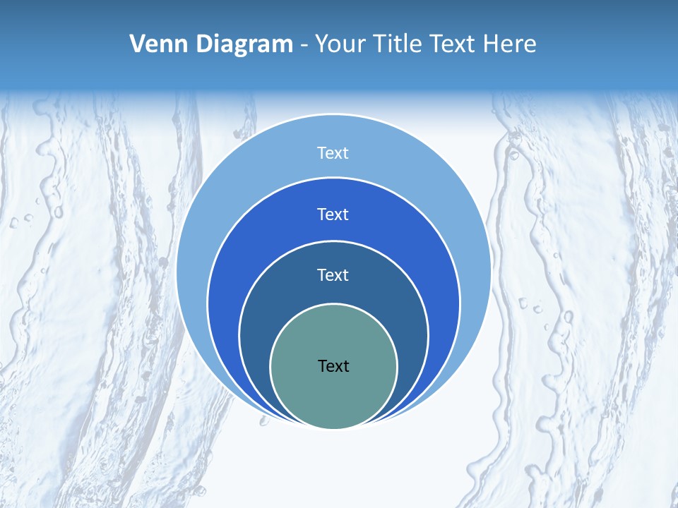 Fluid Nature Wash PowerPoint Template