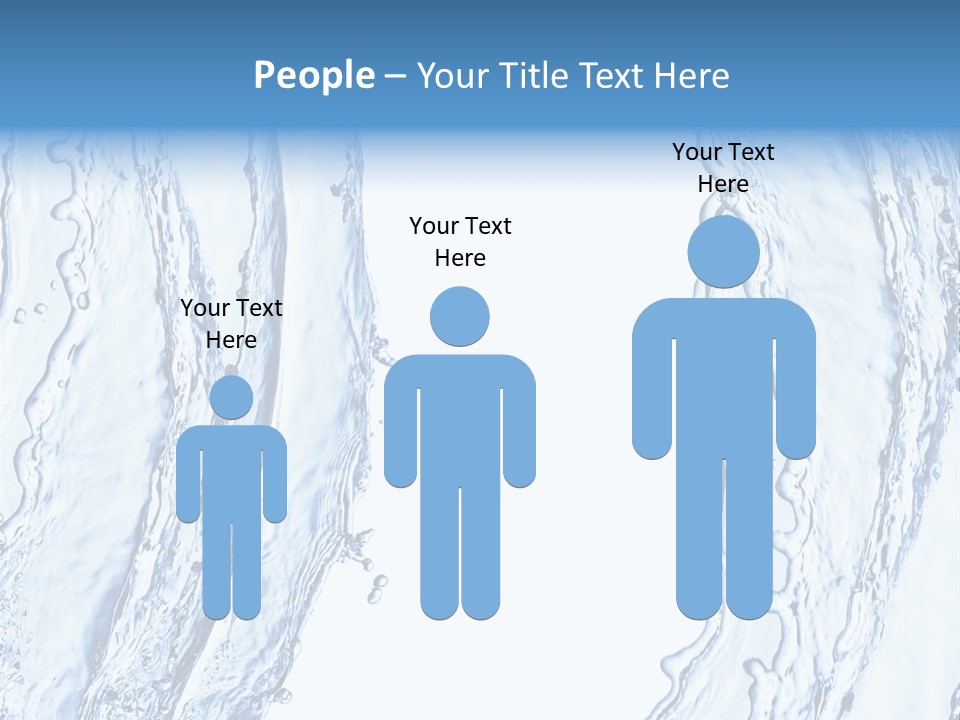 Fluid Nature Wash PowerPoint Template