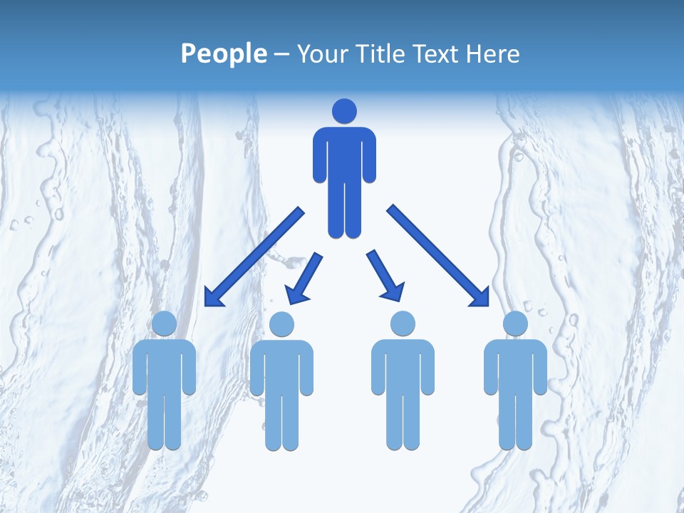 Fluid Nature Wash PowerPoint Template