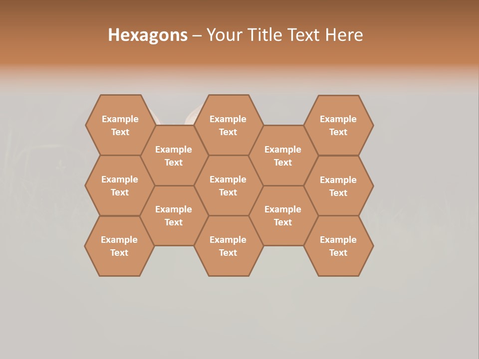 A Baby Fox In The Grass Powerpoint Template PowerPoint Template