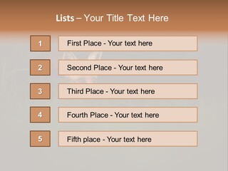 A Baby Fox In The Grass Powerpoint Template PowerPoint Template
