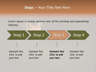 A Baby Fox In The Grass Powerpoint Template PowerPoint Template