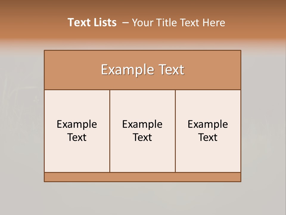 A Baby Fox In The Grass Powerpoint Template PowerPoint Template