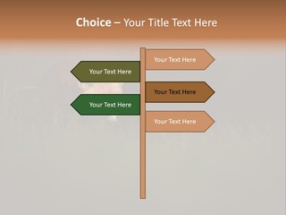 A Baby Fox In The Grass Powerpoint Template PowerPoint Template