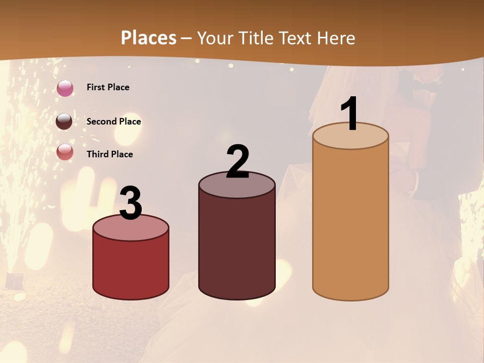 Event Marriage Skyrocket PowerPoint Template