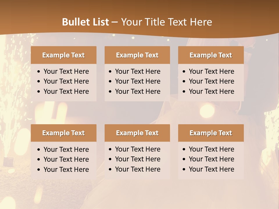 Event Marriage Skyrocket PowerPoint Template
