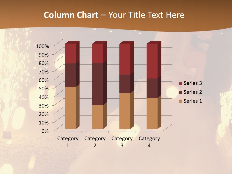 Event Marriage Skyrocket PowerPoint Template