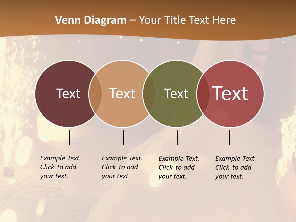 Event Marriage Skyrocket PowerPoint Template