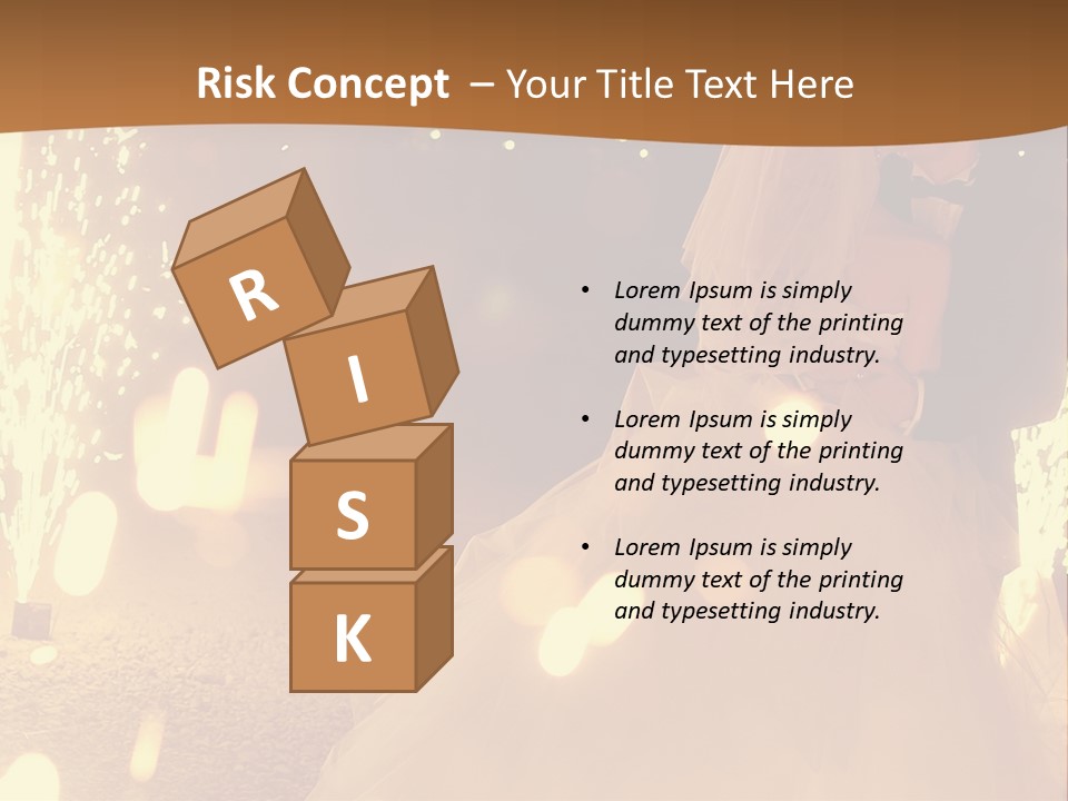 Event Marriage Skyrocket PowerPoint Template