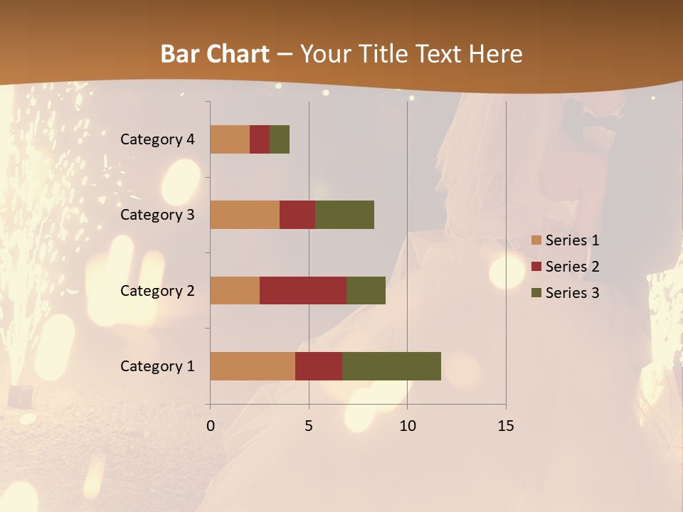 Event Marriage Skyrocket PowerPoint Template