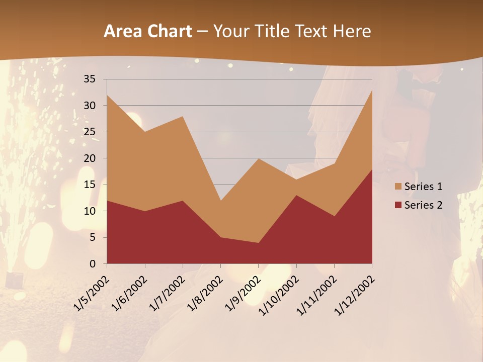Event Marriage Skyrocket PowerPoint Template