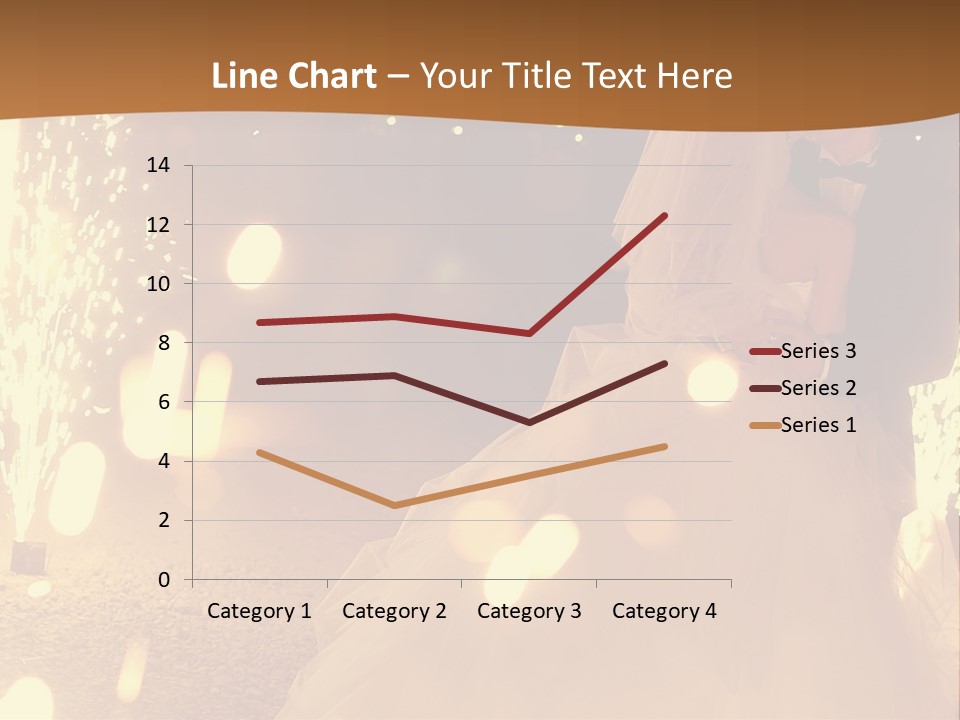 Event Marriage Skyrocket PowerPoint Template