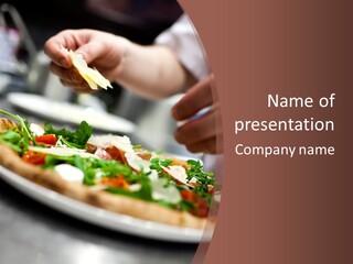 Paste Board Dough PowerPoint Template