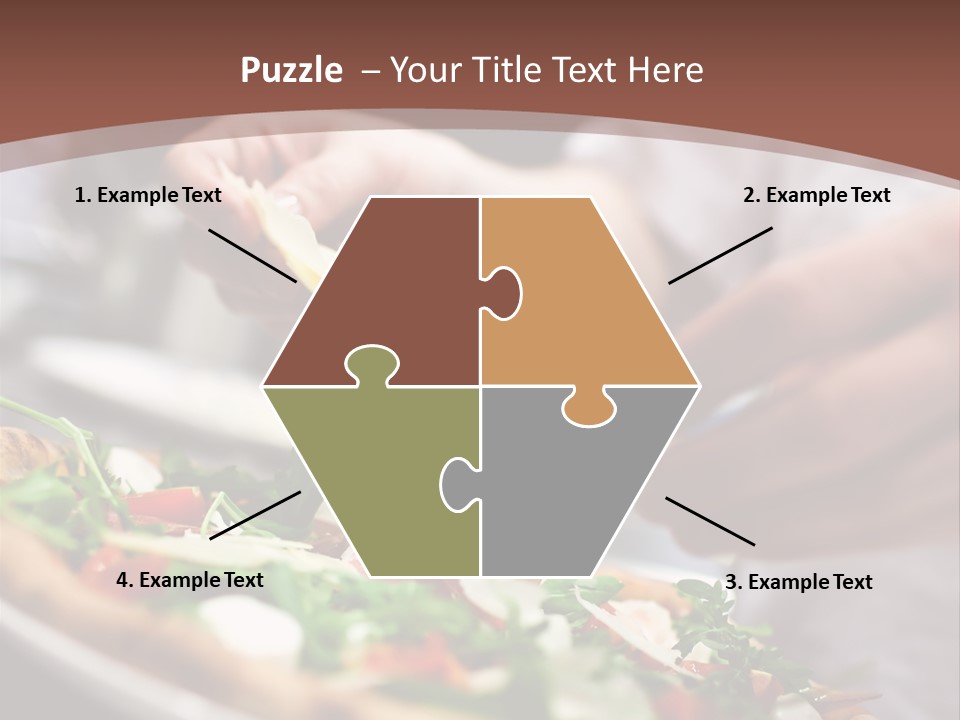 Paste Board Dough PowerPoint Template