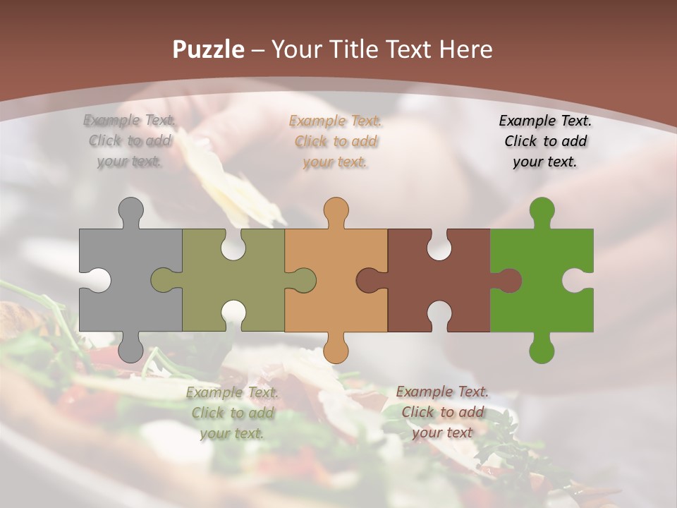 Paste Board Dough PowerPoint Template