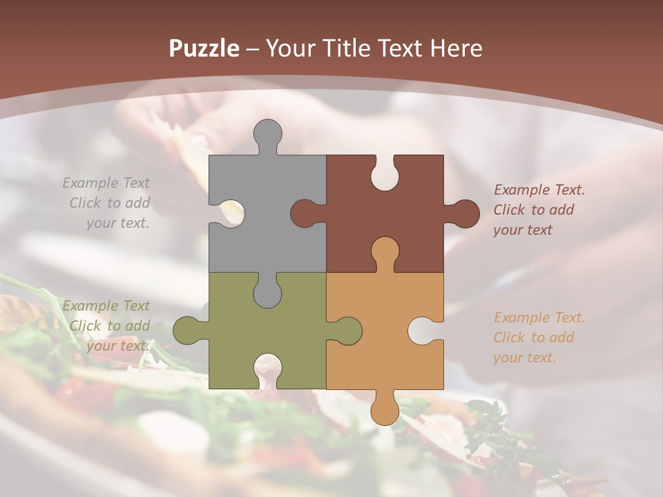 Paste Board Dough PowerPoint Template