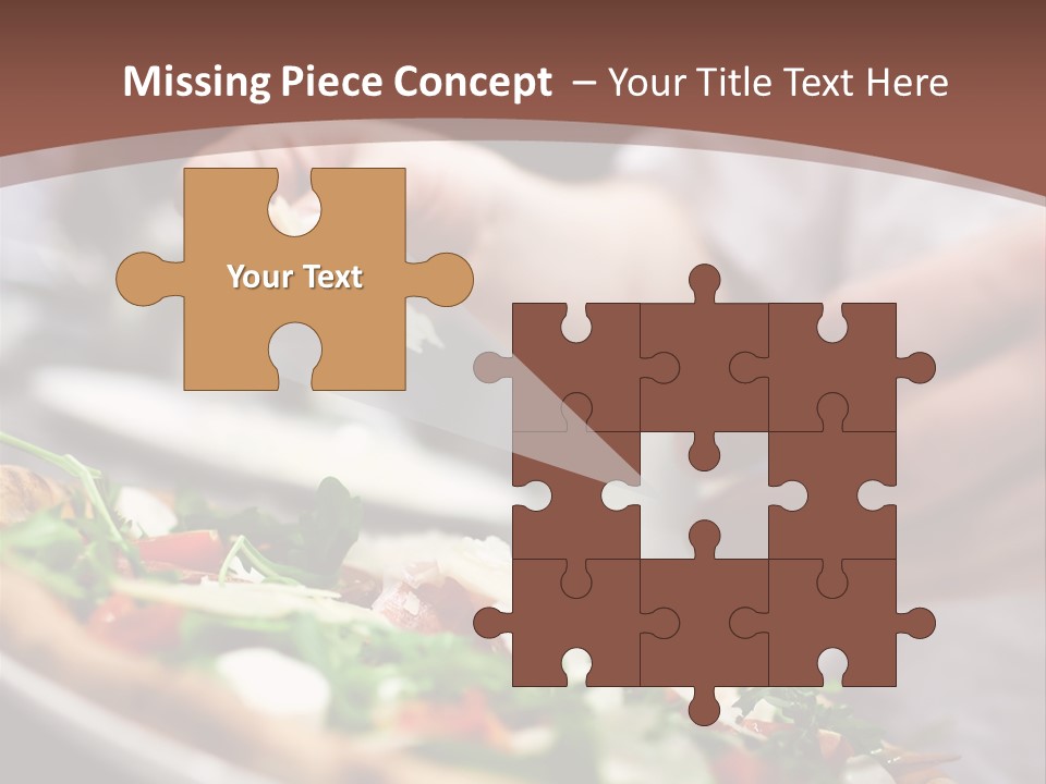 Paste Board Dough PowerPoint Template