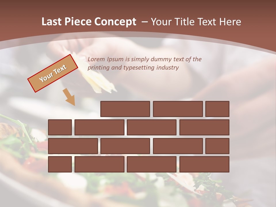 Paste Board Dough PowerPoint Template