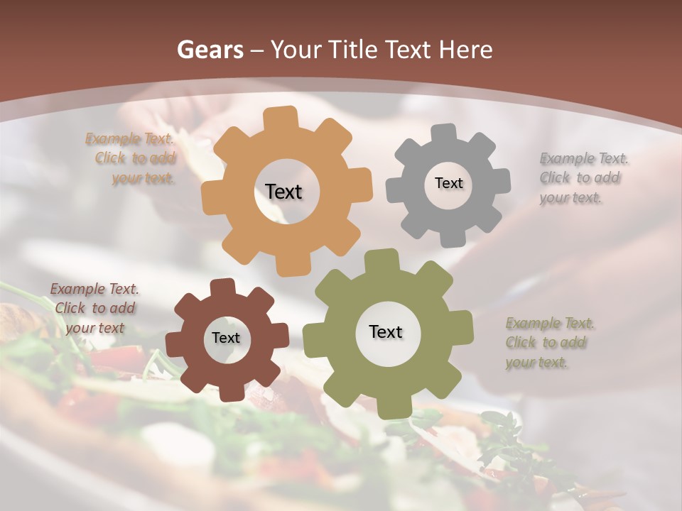 Paste Board Dough PowerPoint Template