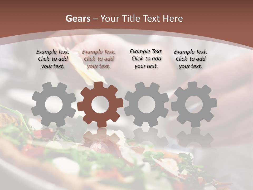 Paste Board Dough PowerPoint Template