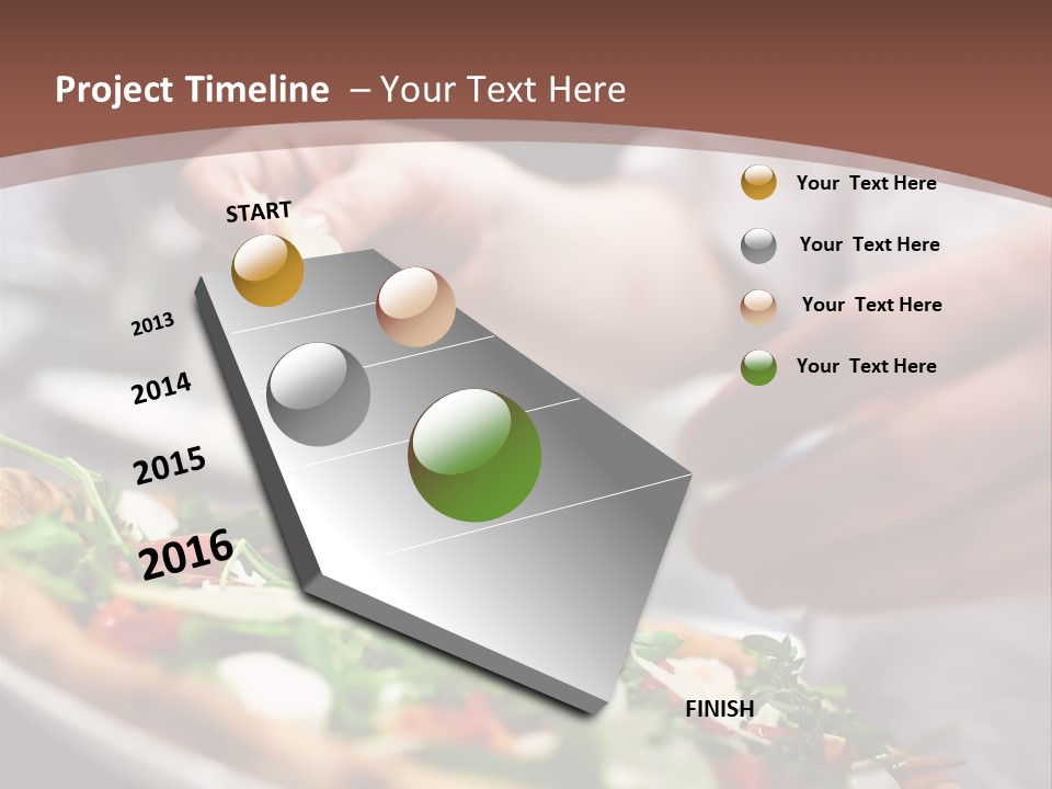 Paste Board Dough PowerPoint Template