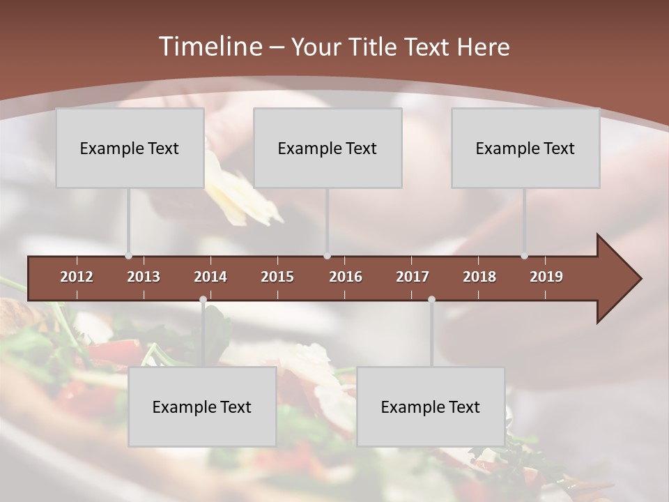 Paste Board Dough PowerPoint Template