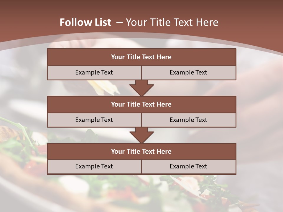Paste Board Dough PowerPoint Template