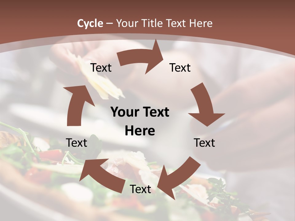 Paste Board Dough PowerPoint Template