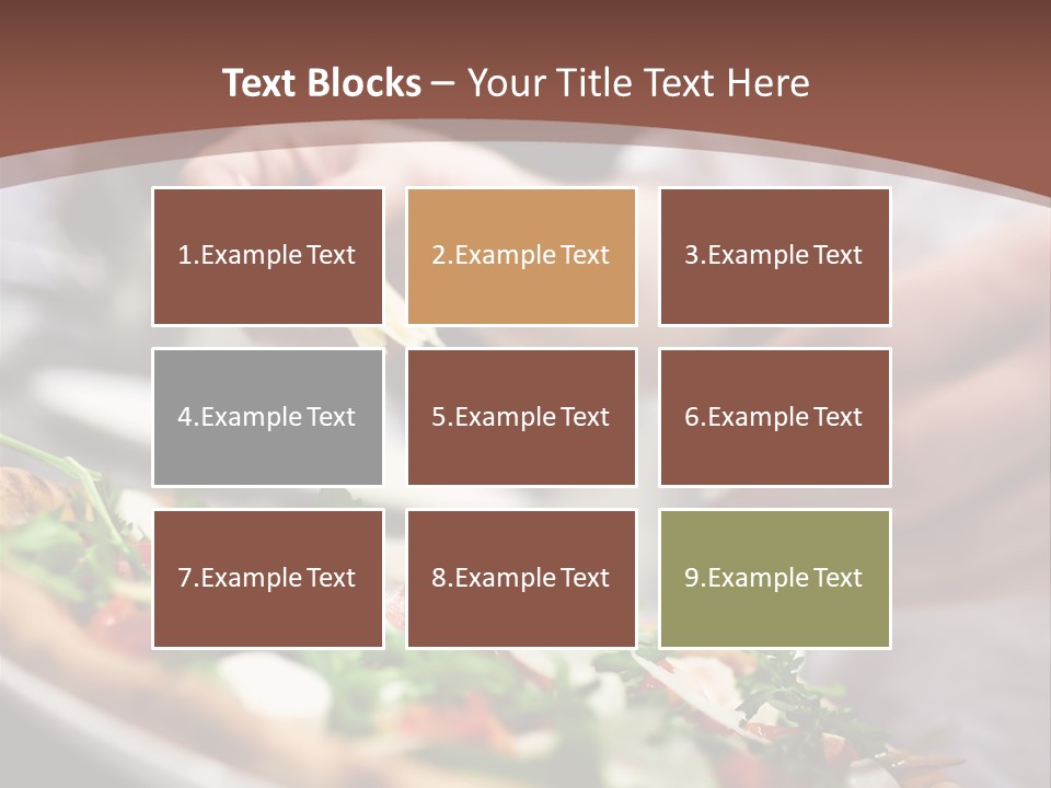 Paste Board Dough PowerPoint Template