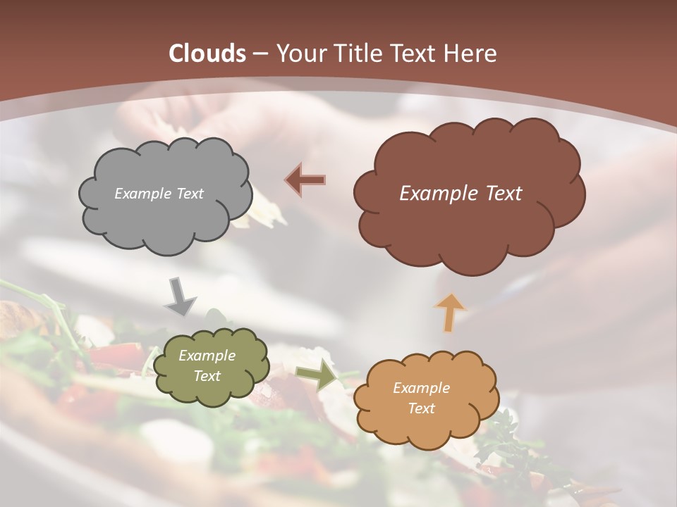 Paste Board Dough PowerPoint Template