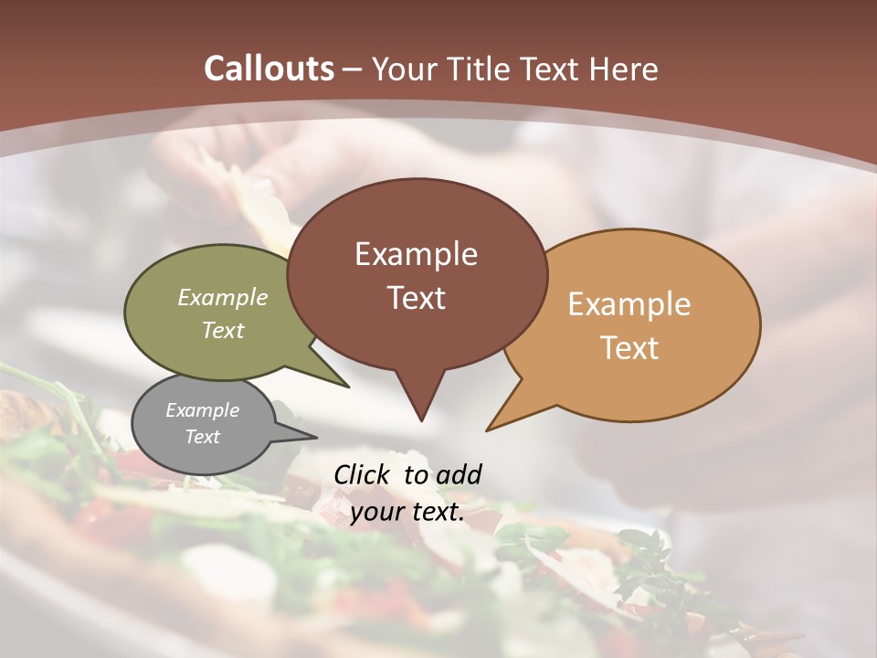 Paste Board Dough PowerPoint Template