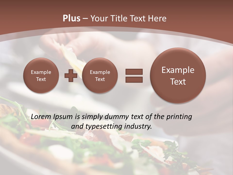 Paste Board Dough PowerPoint Template