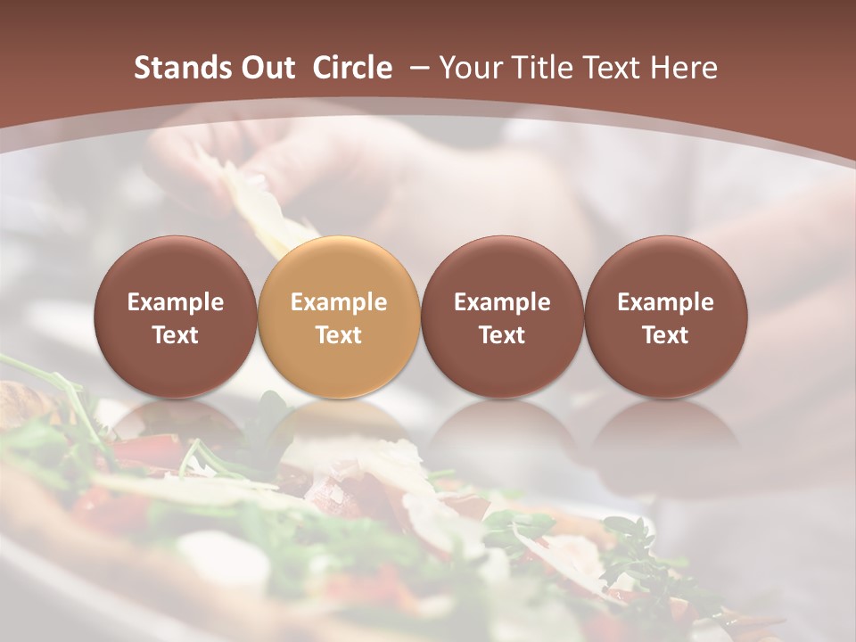 Paste Board Dough PowerPoint Template