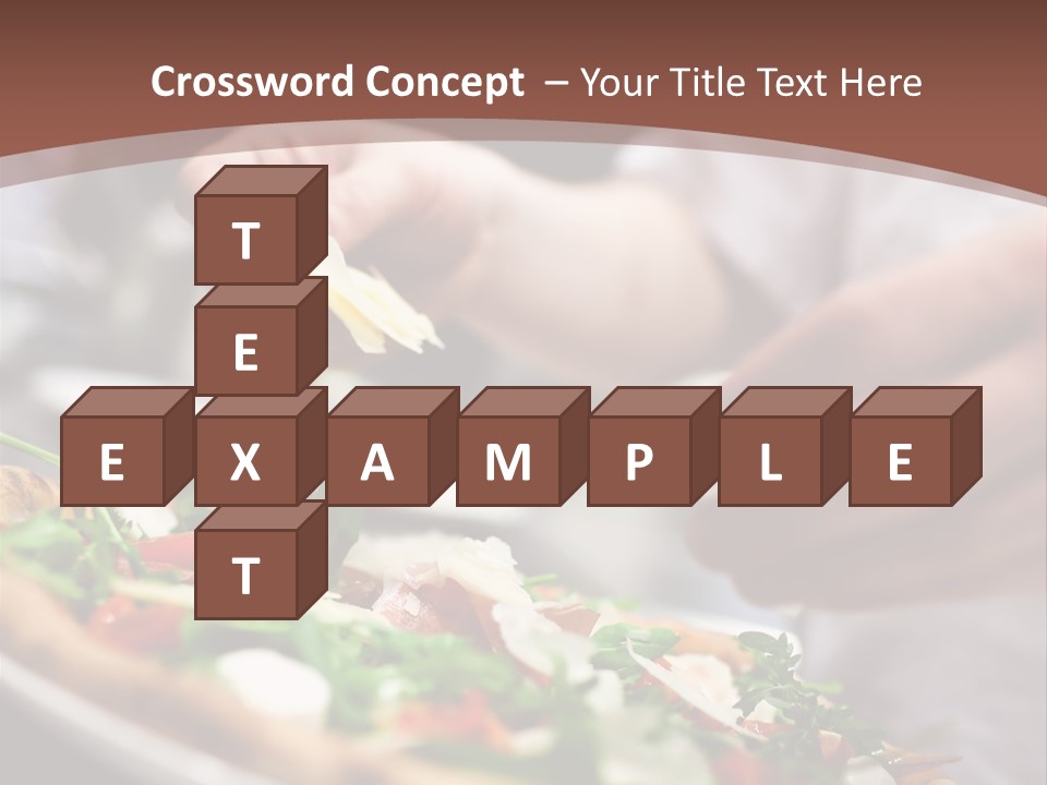 Paste Board Dough PowerPoint Template