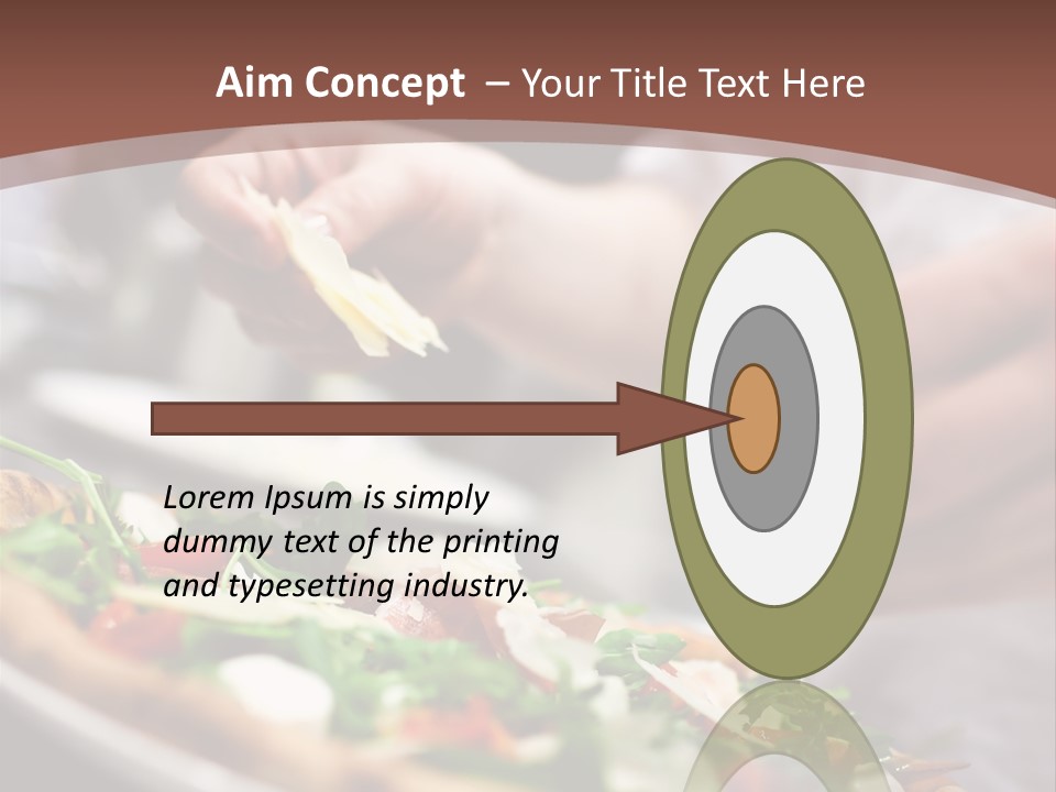 Paste Board Dough PowerPoint Template