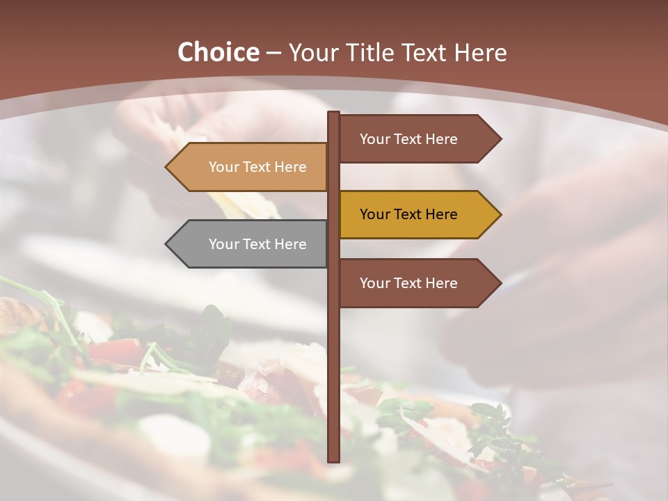 Paste Board Dough PowerPoint Template