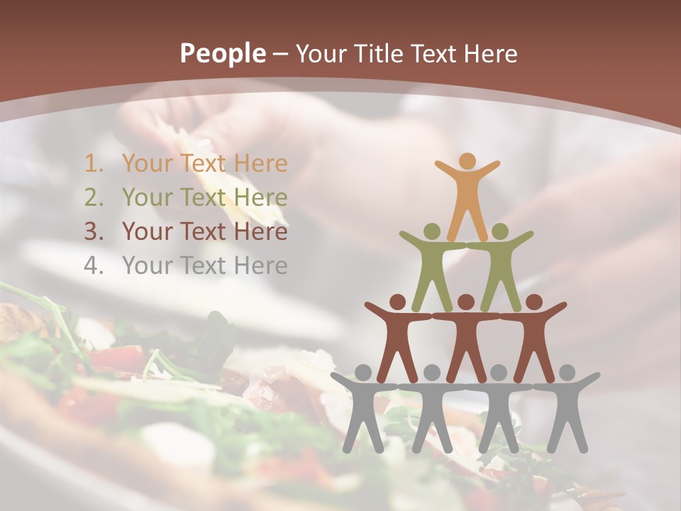 Paste Board Dough PowerPoint Template