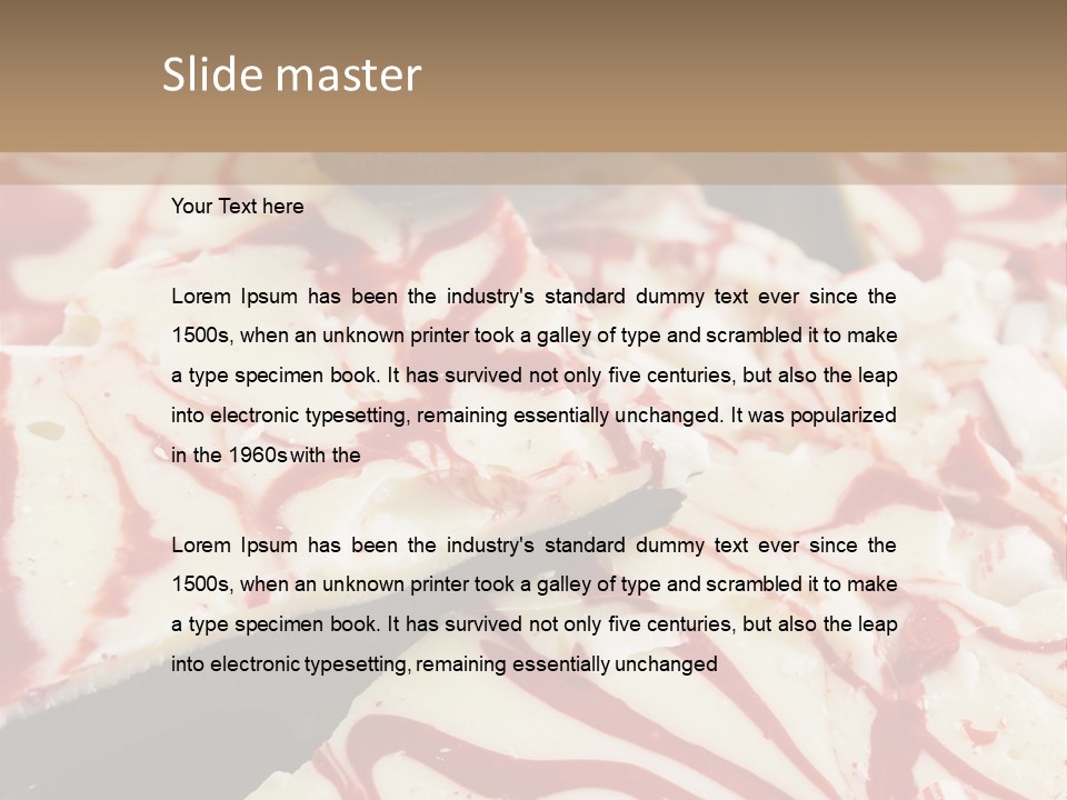 Fancy Metal Candy PowerPoint Template