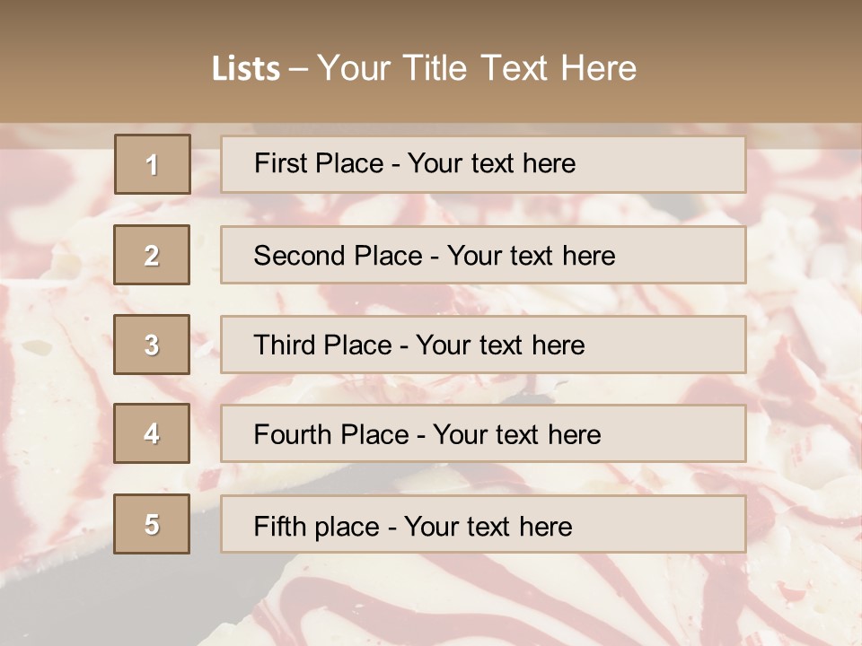 Fancy Metal Candy PowerPoint Template