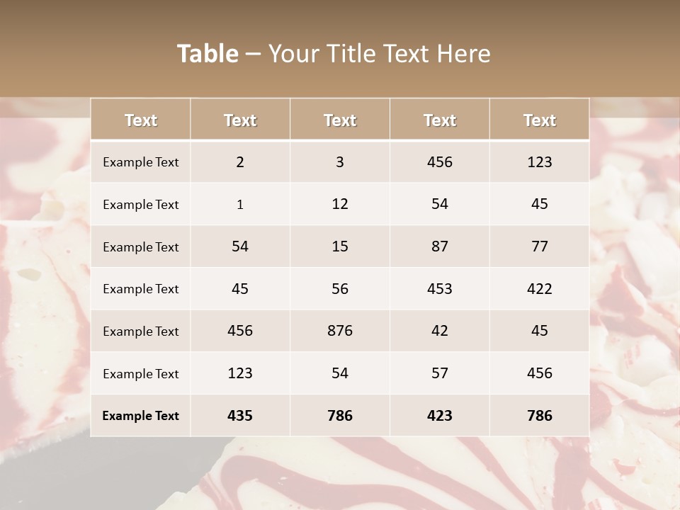 Fancy Metal Candy PowerPoint Template