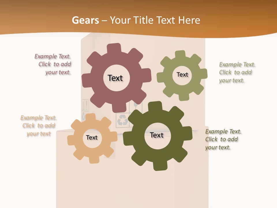 Packer Storage Recycle PowerPoint Template