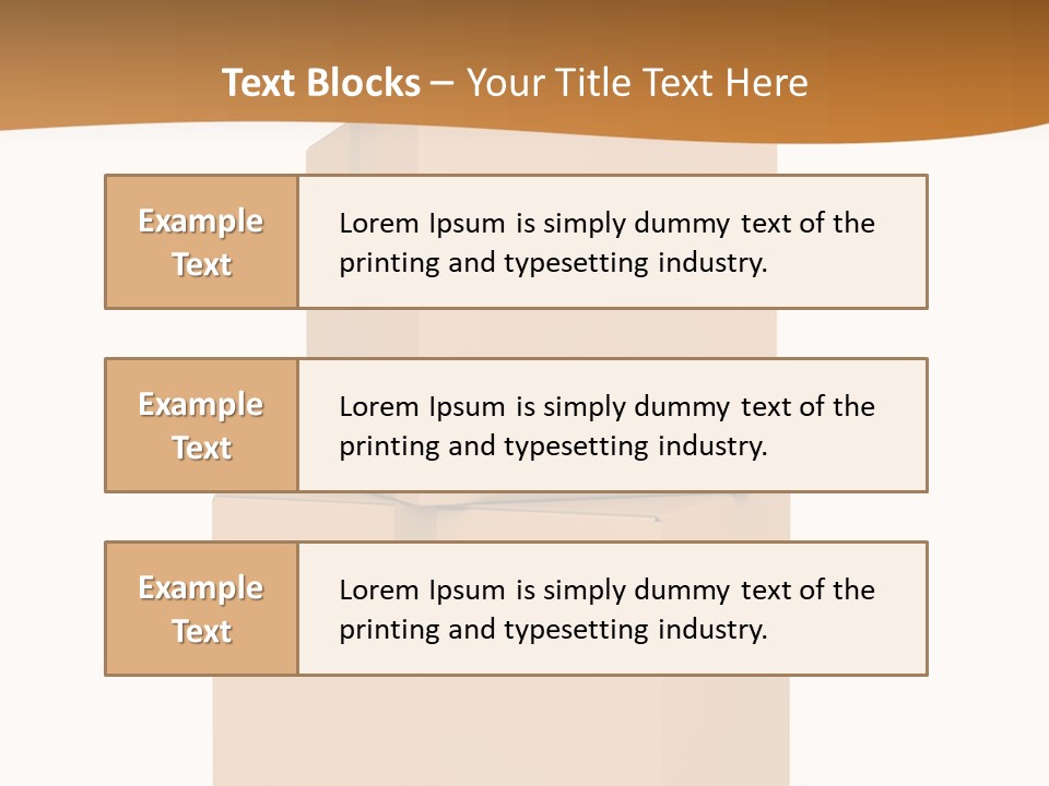 Packer Storage Recycle PowerPoint Template
