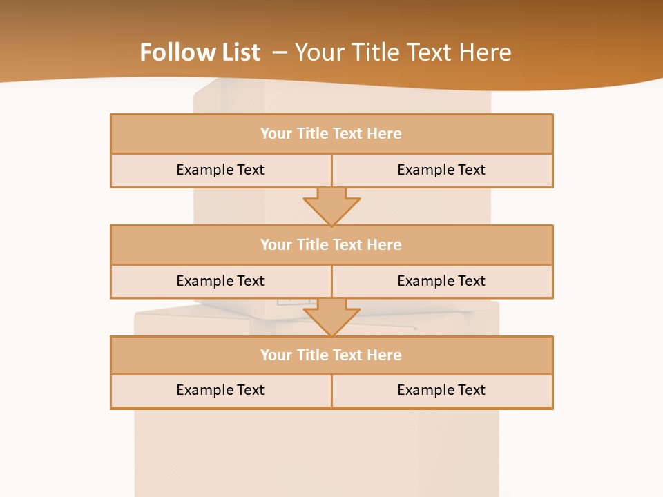 Packer Storage Recycle PowerPoint Template