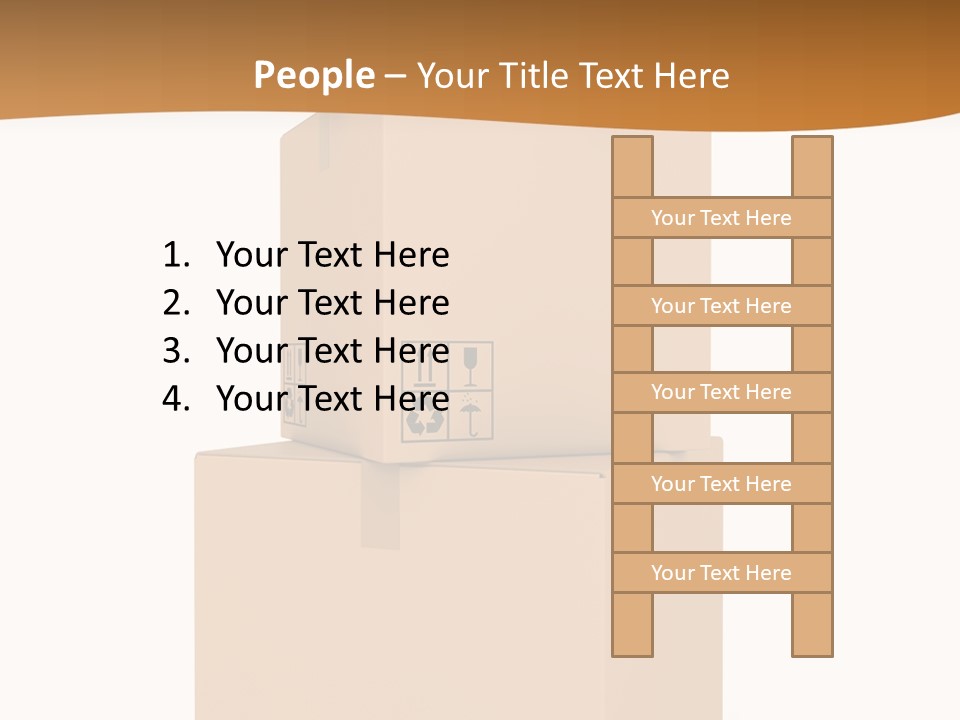 Packer Storage Recycle PowerPoint Template