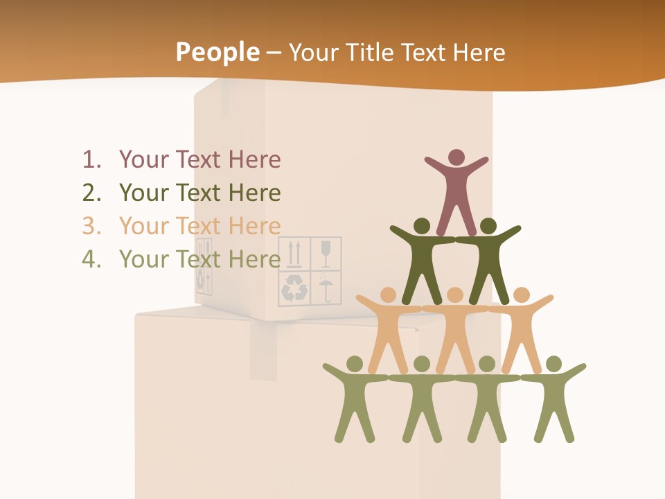 Packer Storage Recycle PowerPoint Template