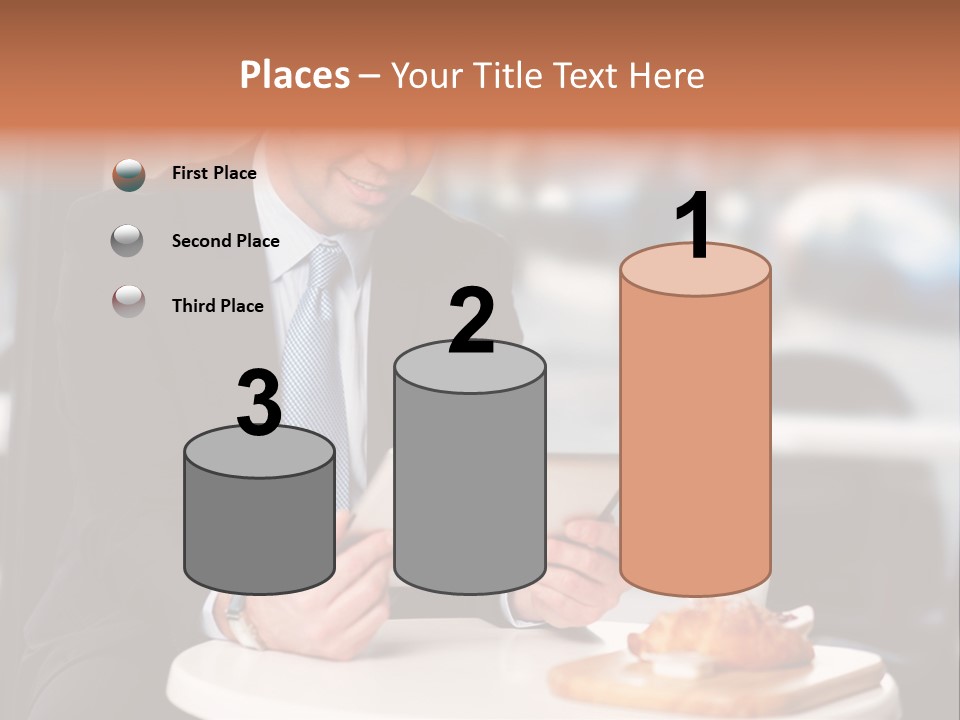 Tycoon Wireless Cappuccino PowerPoint Template