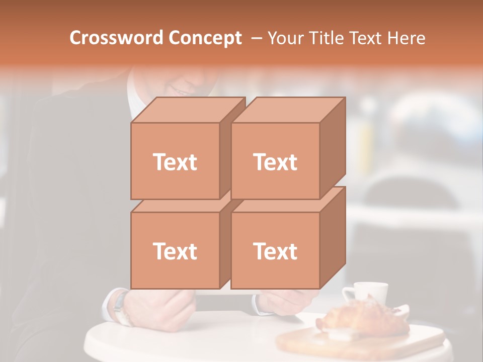 Tycoon Wireless Cappuccino PowerPoint Template