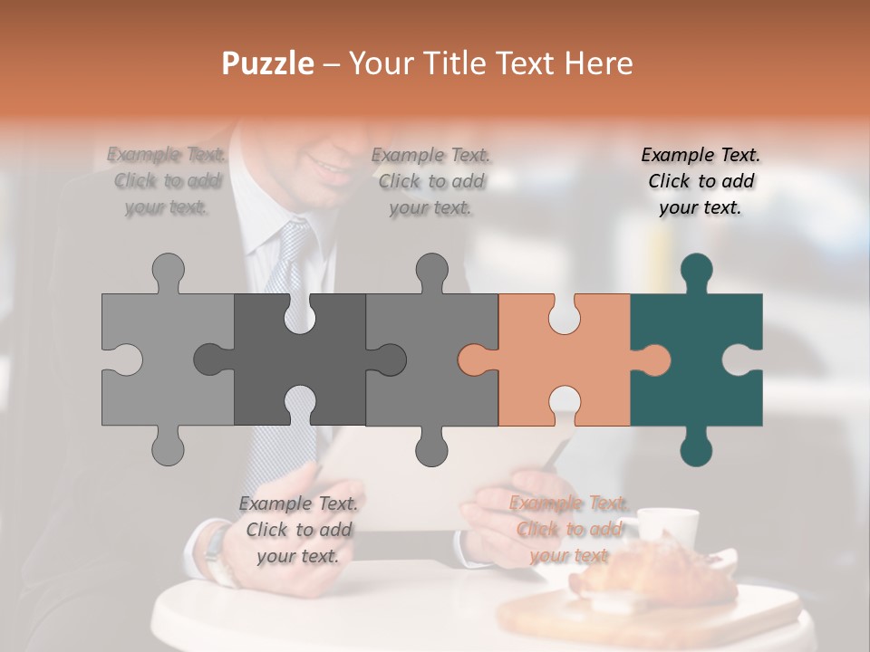 Tycoon Wireless Cappuccino PowerPoint Template